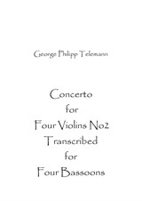 Concerto for Four Violins No.2